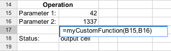 Screenshot from a Google Drive spreadsheet