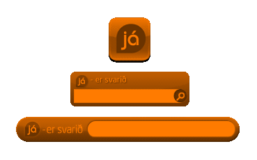 Screenshot of the Já.is OSX Widget and Windows Gadget