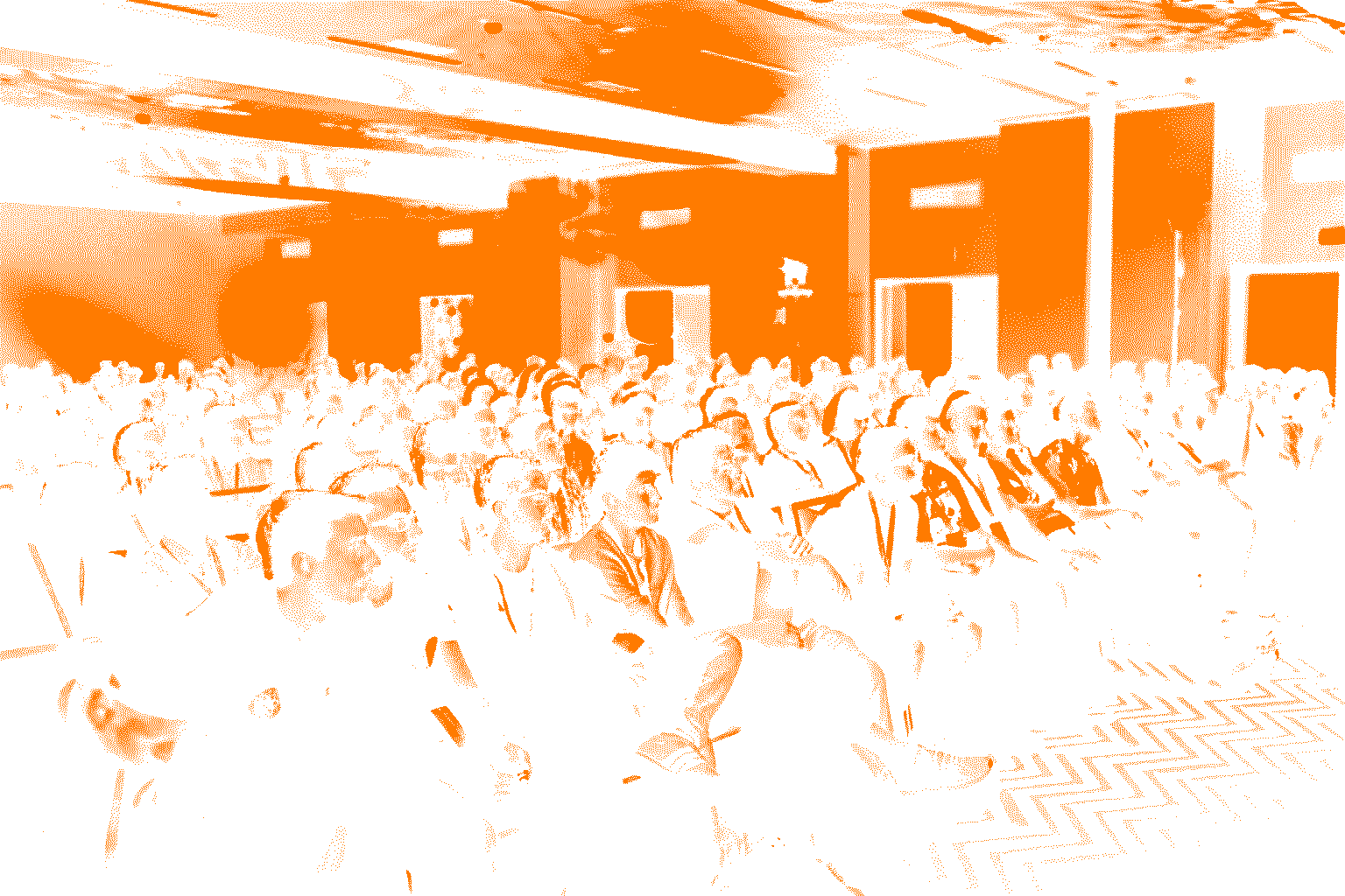 Audience at a presentation